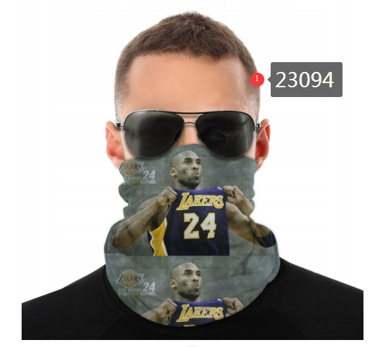 NBA 2021 Los Angeles Lakers #24 kobe bryant 23094 Dust mask with filter->nba dust mask->Sports Accessory